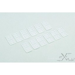 Charnières flexibles mini (10) GForce GForce GF-2151-002 - 2