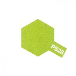 Peinture bombe Lexan vert fluo PS28 Tamiya Tamiya 86028 - 1
