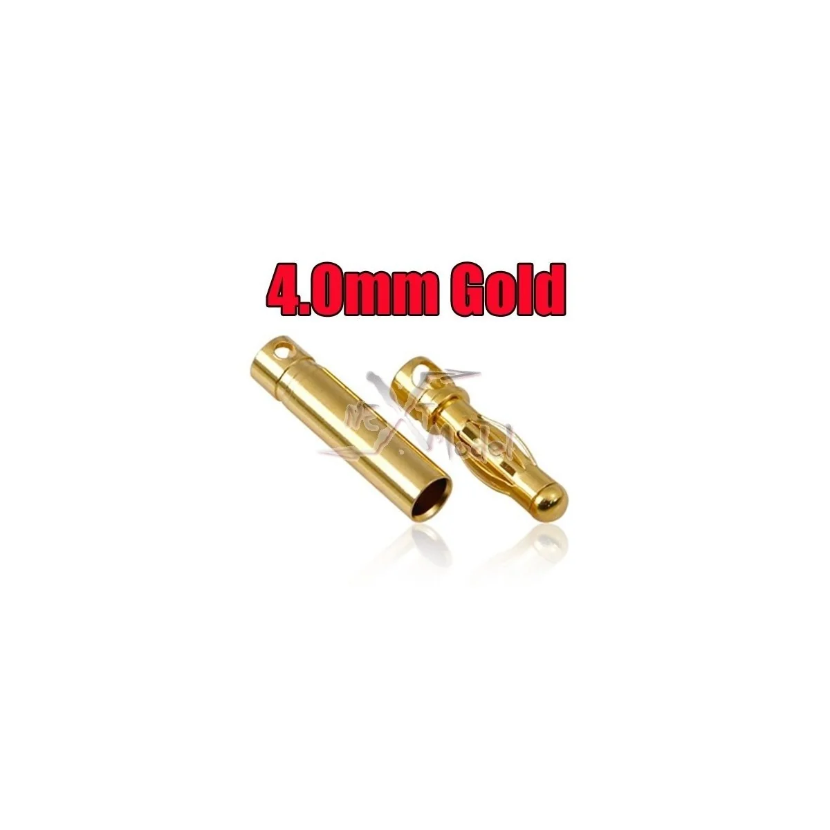Fiches PK Male / Femelle 4mm DYS 8024 - 2 Fiches PK Male / Femelle 4mm DYS 8024 - 2