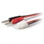 8074-Cordon de charge prise Tamiya male - 8074