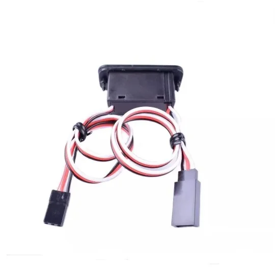 Switch Futaba big + taken charge DYS 8143 - 3 8143-Large format switch with integrated charging socket - 8143