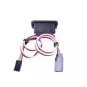 Switch Futaba big + taken charge DYS 8143 - 3 8143-Large format switch with integrated charging socket - 8143