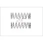 W5181-09-Depr springs. short 70 Silver - W5181-09