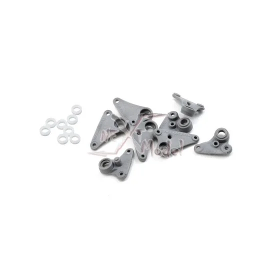 Rocker arm set progressive Traxxas TRX-7158 - 2 TRX-7158-Progressive rocker arm set - TRX-7158
