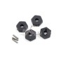 Wheel hubs, hex Traxxas TRX-7154 - 2 TRX-7154-Wheel hubs, hex - TRX-7154