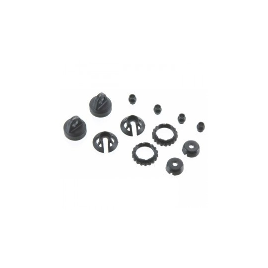 TRX-7065-Caps and spring retainers GTR Shock - TRX-7065