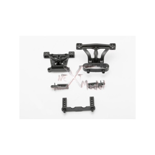 Av. shock-absorber bracket and AR + studs Traxxas TRX-7015 - 2 TRX-7015-Av. shock-absorber bracket and AR + studs - TRX-7015