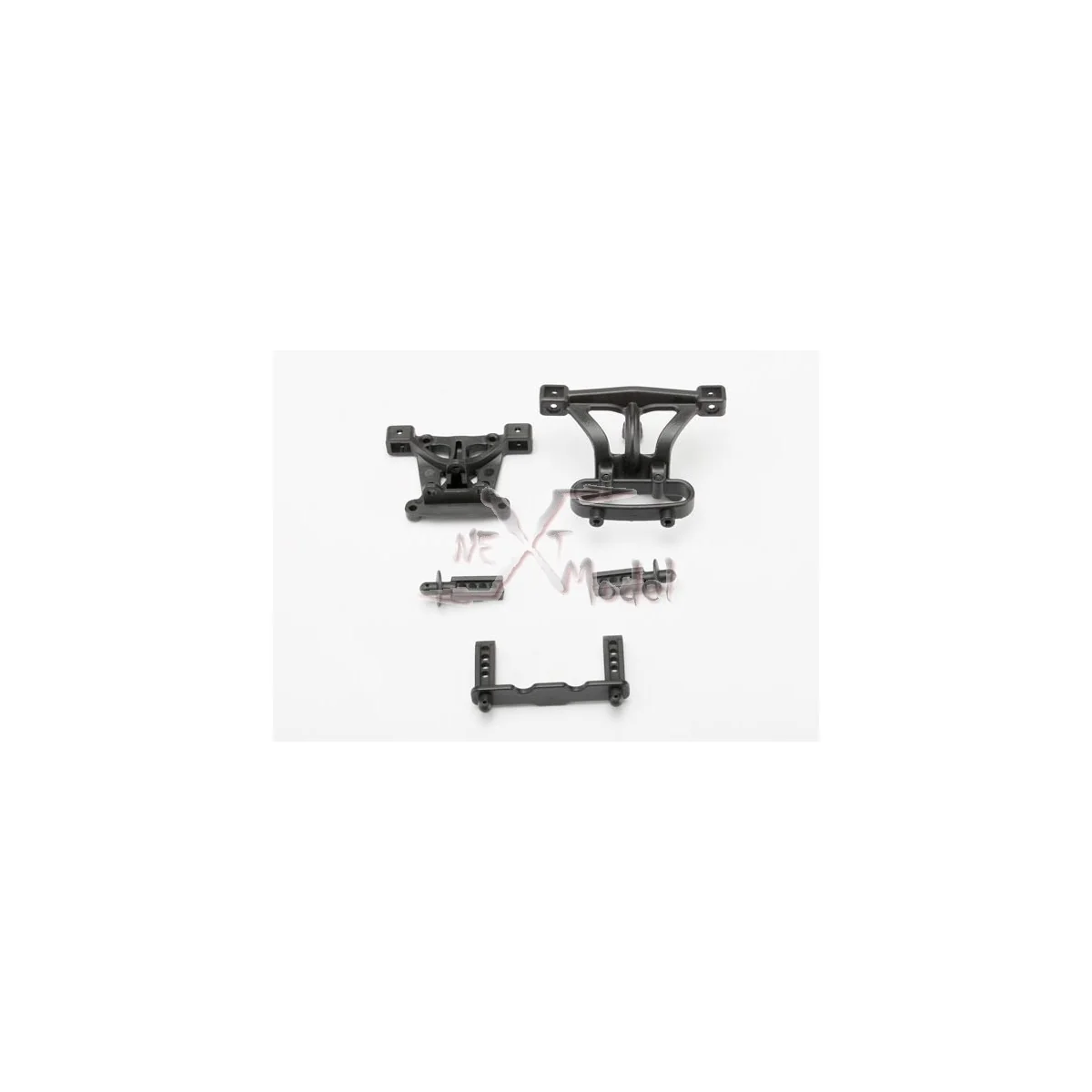 Av. shock-absorber bracket and AR + studs Traxxas TRX-7015 - 2