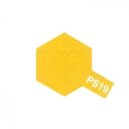 Peinture bombe Lexan jaune camel PS19 Tamiya Tamiya 86019 - 1