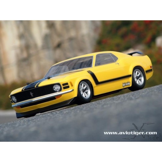 870017546-Carrosserie Ford Mustang BOSS 302 1970 200mm HPI