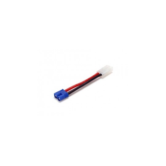 8206-Adaptateur EC3 male / Tamiya femelle 14AWG 5cm