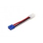 8206-Adaptateur EC3 male / Tamiya femelle 14AWG 5cm