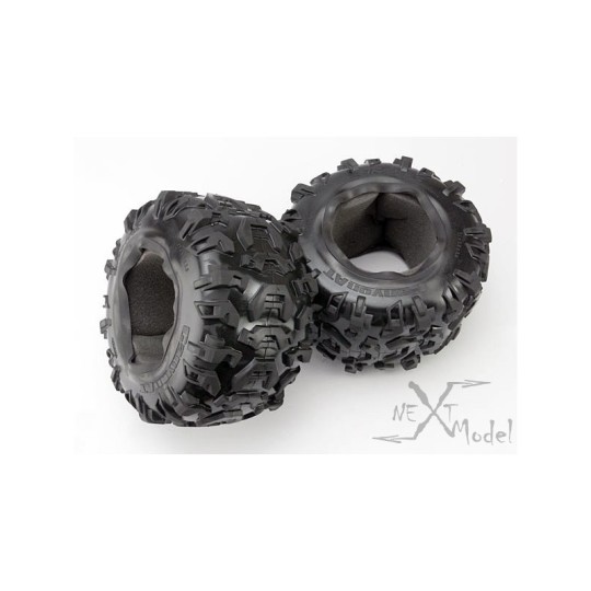 TRX-5670-Tires - Canyon AT 3.8 (2) Traxxas - TRX-5670