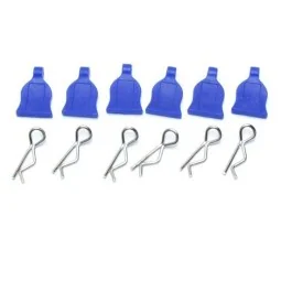 Petits clips carrosserie tête courbe Absima Absima 2440012 - 1
