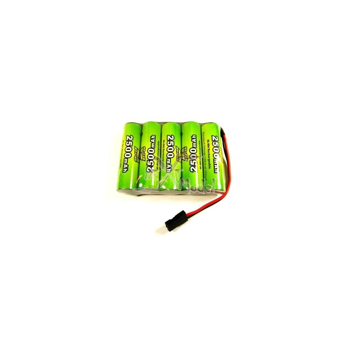 Accu Rx Ni-Mh 2500mAh 6V (JR) A2Pro A2Pro Z03N5255S - 2 Accu Rx Ni-Mh 2500mAh 6V (JR) A2Pro A2Pro Z03N5255S - 2