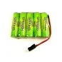 Battery Ni-Mh 2500mAh 6V (JR) A2Pro Rx A2Pro Z03N5255S - 1 Z03N5255S-Battery Ni-Mh 2500mAh 6V (JR) A2Pro Rx - Z03N5255S