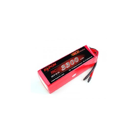 Li - Po 3300mAh 35 c 5S 18.5V (Dean) Kypom Kypom Batteries KT3300/35-5S - 1 KT3300/35-5S-Li - Po 3300mAh 35 c 5S 18.5V (Dean) Kypom - KT3300/35-5S