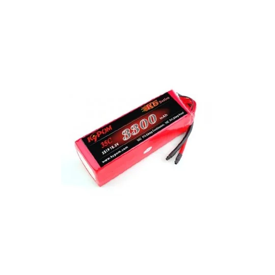 KT3300/35-5S-Li - Po 3300mAh 35 c 5S 18.5V (Dean) Kypom - KT3300/35-5S