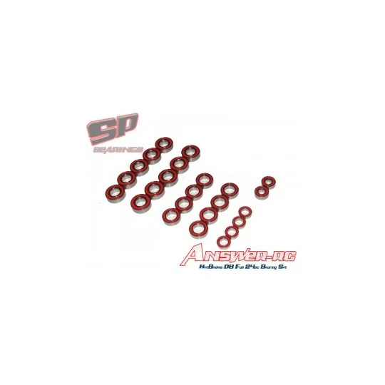 Kit sealed bearings Kyosho MP9 Answer Answer ANSBRMP91 - 1 ANSBRMP91-Kit sealed bearings Kyosho MP9 Answer - ANSBRMP91