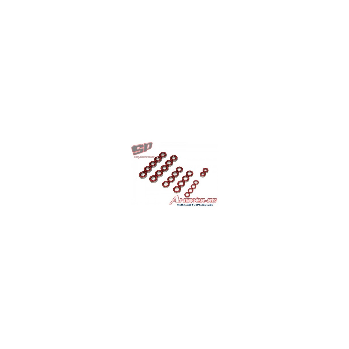 Kit sealed bearings Kyosho MP9 Answer Answer ANSBRMP91 - 1