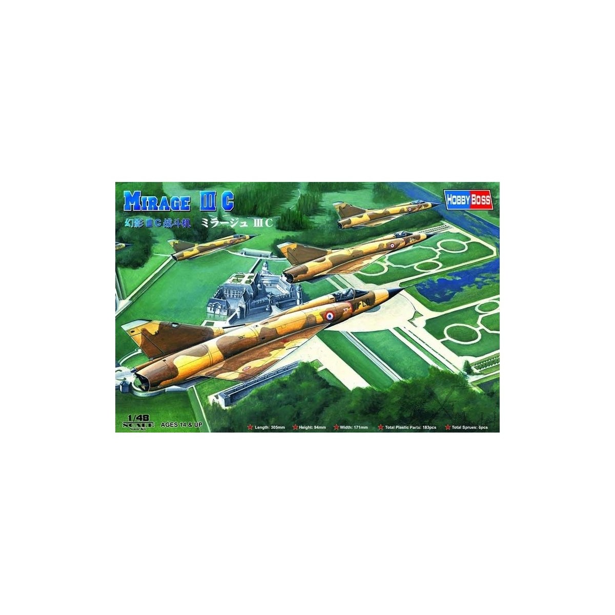 Mirage III C French AF 1/48 Hobby Boss Hobby Boss HB80315 - 2