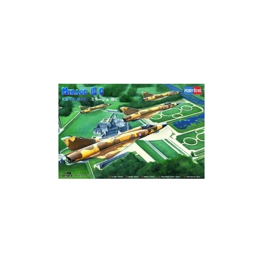 HB80315-Mirage III C French AF 1/48 Hobby Boss