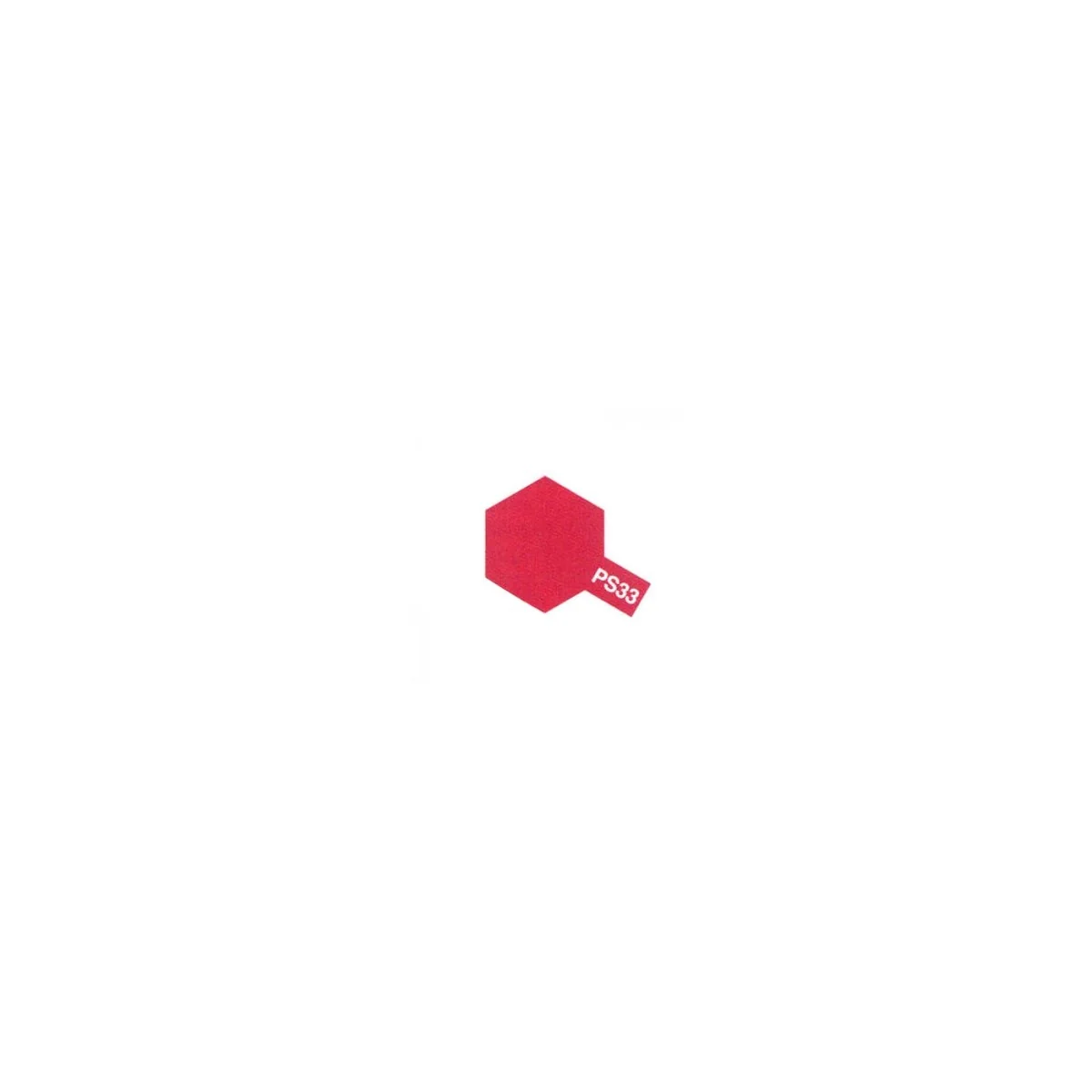 Peinture bombe Lexan rouge cerise PS33 Tamiya Tamiya 86033 - 1