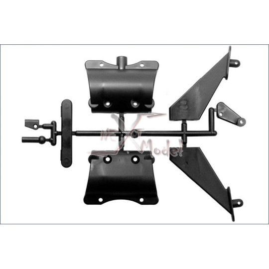 TR104-Bumper, Support Wing DBX / DST - TR104