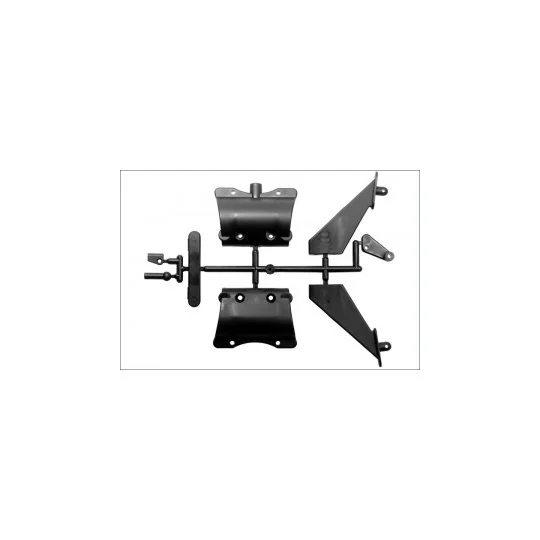Bumper, Support Wing DBX / DST Kyosho TR104 - 1 TR104-Bumper, Support Wing DBX / DST - TR104