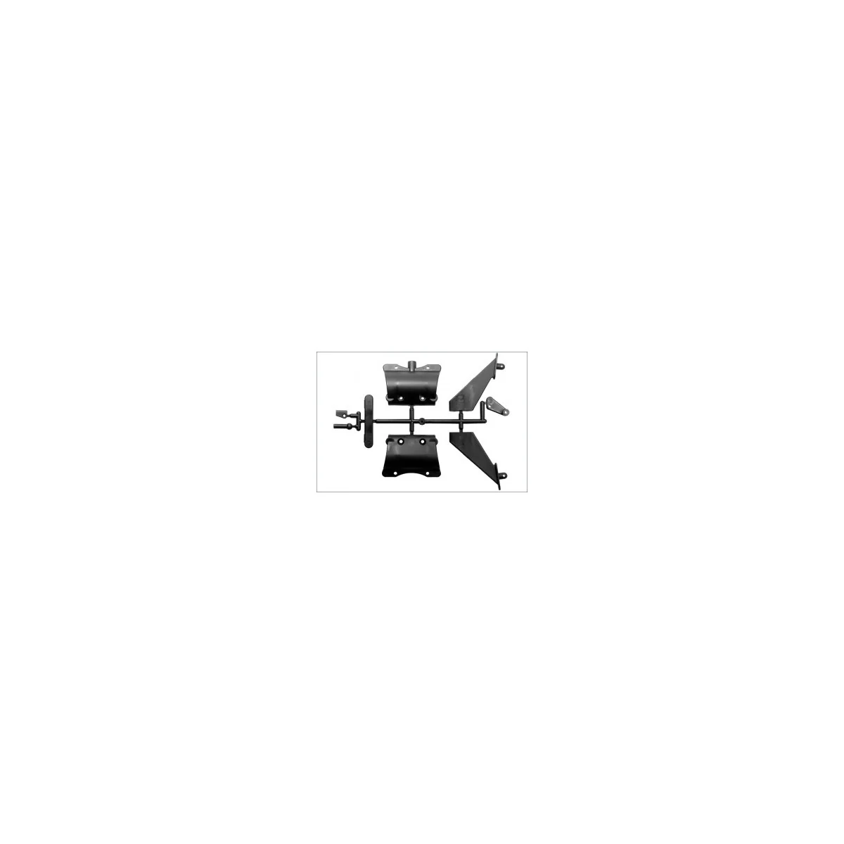 Bumper, Support Wing DBX / DST Kyosho TR104 - 1 Bumper, Support Wing DBX / DST Kyosho TR104 - 1