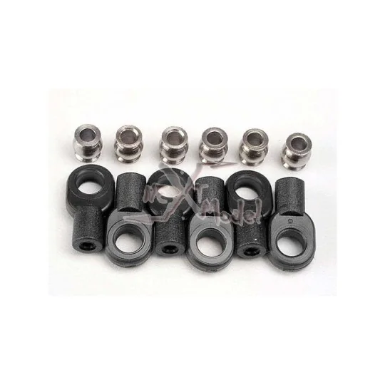 TRX-2742X-Chapes courtes + rotules (6) - TRX-2742X