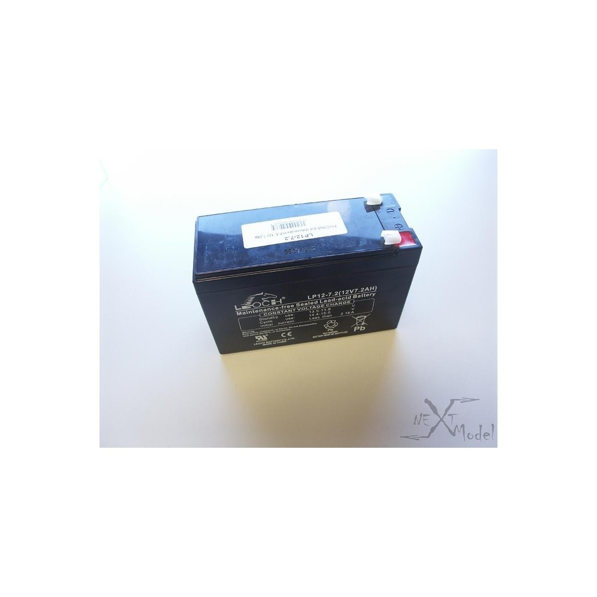Battery 12v 7Ah Avioracing lead Avioracing Z03P112070 - 1