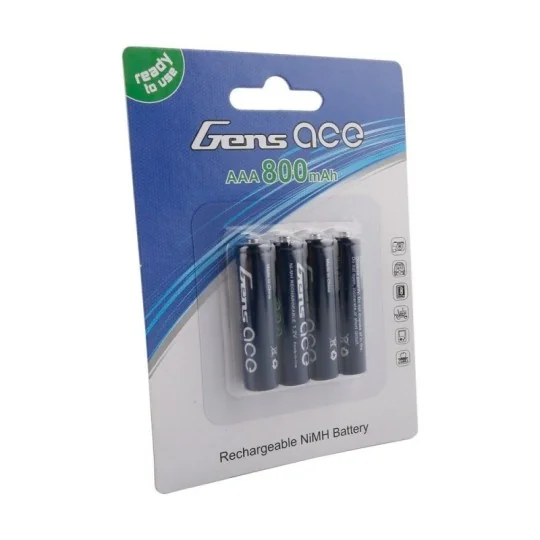 GE0-AA-Piles Alcaline AA LR6 (4) Gens ACE - GE0-AA