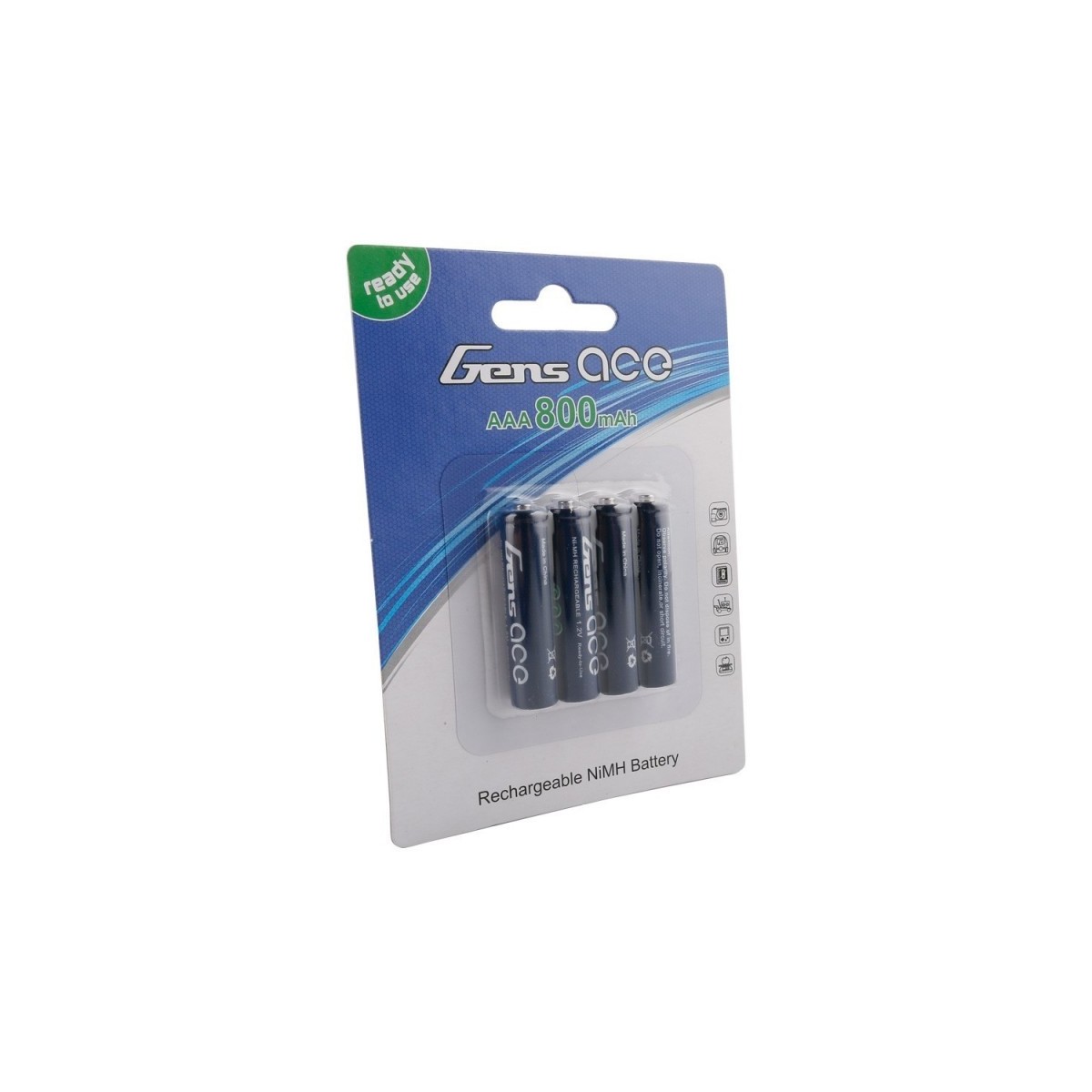 Piles Alcaline AA LR6 (4) Gens ACE Orion GE0-AA - 1