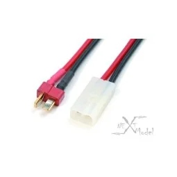 Adapter Dean male / female Tamiya 14AWG 10cm DYS 8139DEAN - 2