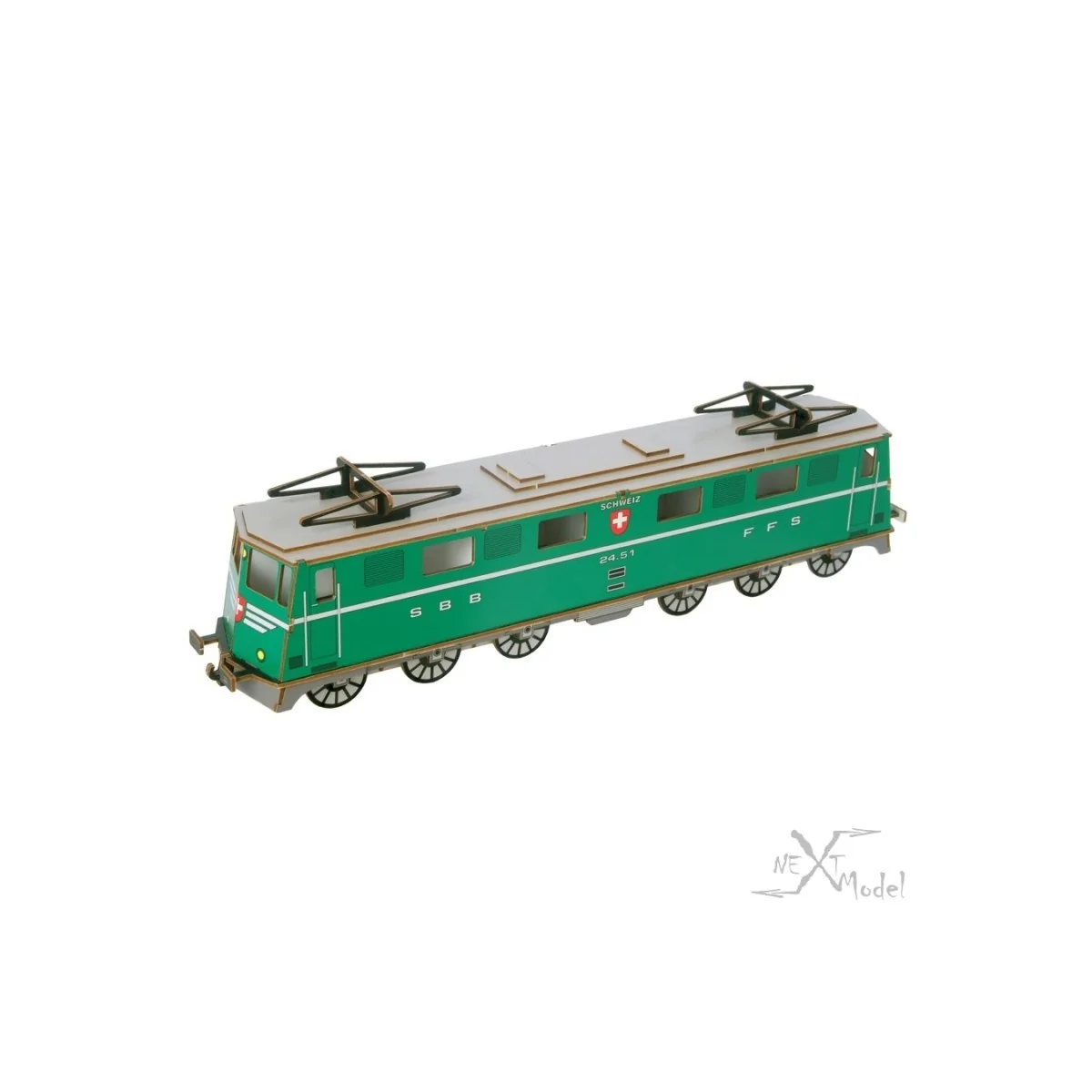 Locomotive SBB Ae 6/6 green 3D-Model Siva Siva SV-70009 - 2 Locomotive SBB Ae 6/6 green 3D-Model Siva Siva SV-70009 - 2