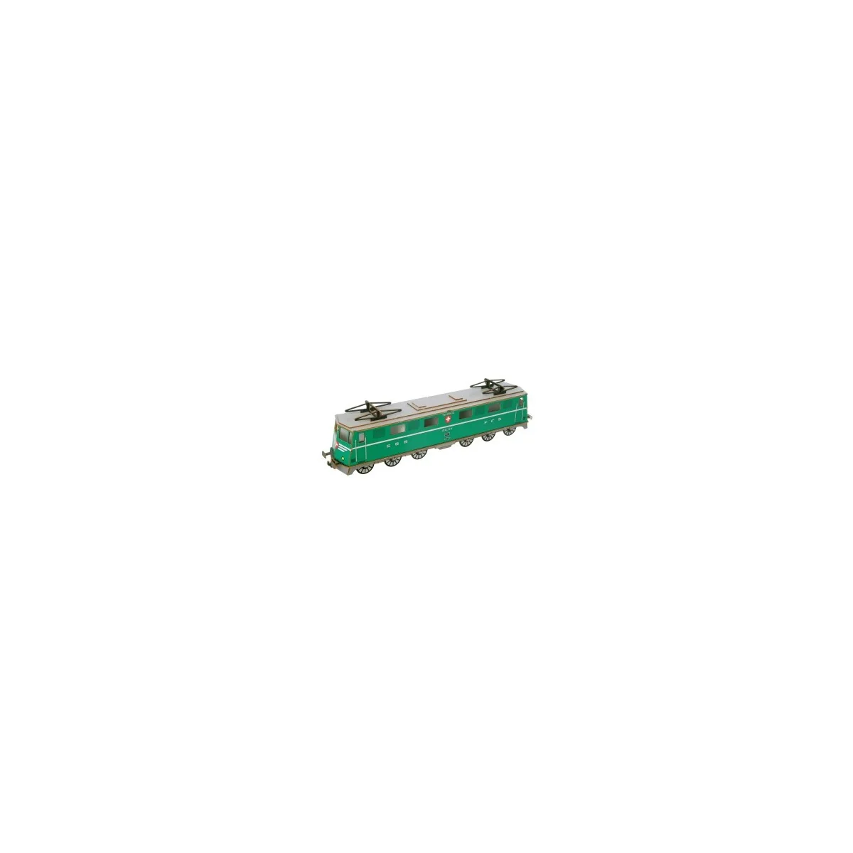 Locomotive SBB Ae 6/6 green 3D-Model Siva Siva SV-70009 - 1 Locomotive SBB Ae 6/6 green 3D-Model Siva Siva SV-70009 - 1