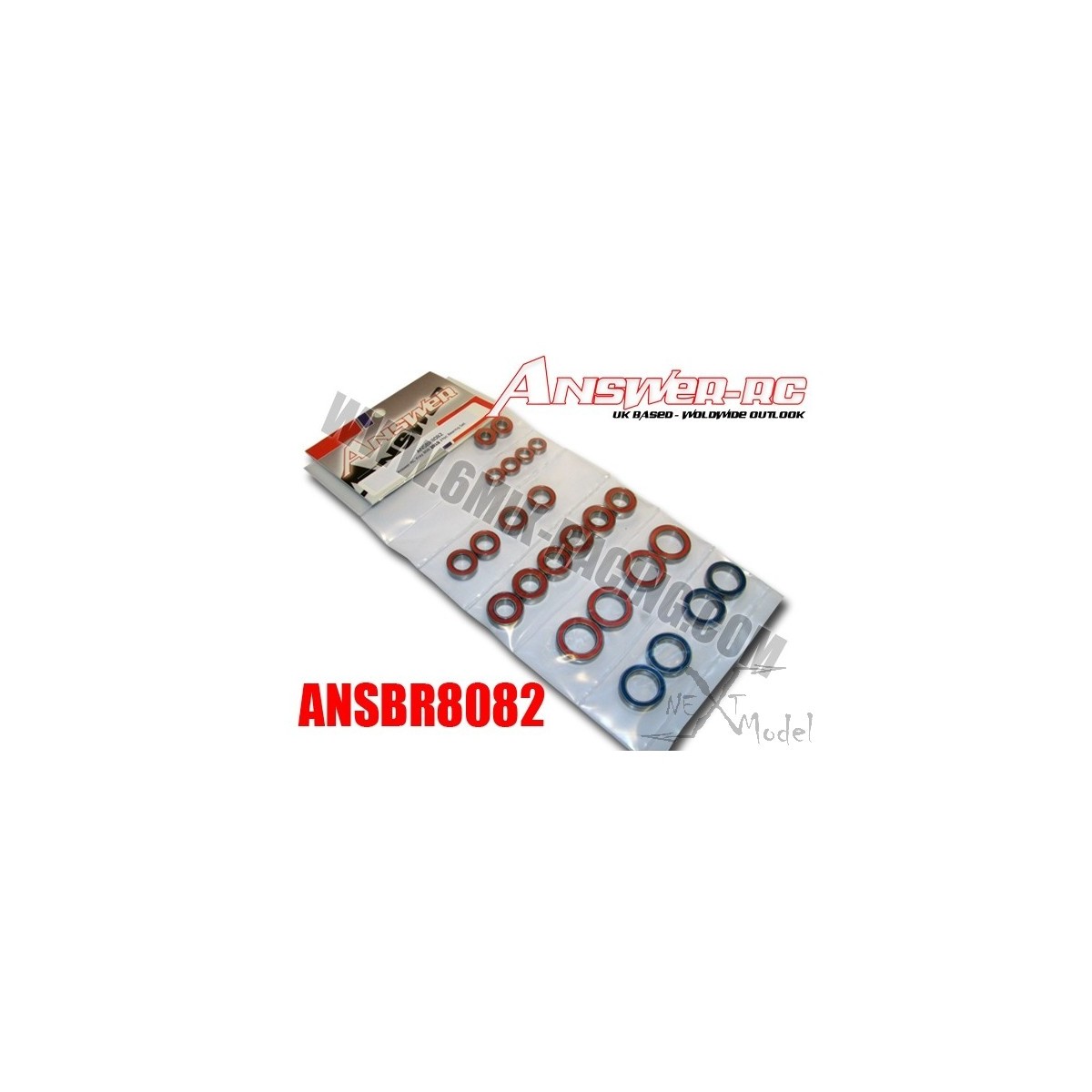 Kit roulements étanches XRay 808 - 2010 Answer Answer ANSBR8082 - 2