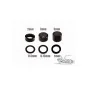 Entretoises alu M4 noires (4x6 tailles) T-Works T-Work's TA-019BK - 1 TA-019BK-Entretoises alu M4 noires (4x6 tailles) T-Works - TA-019BK