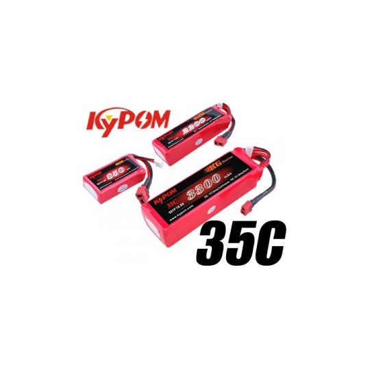 KT4200/35-3S-Lipo 4200mAh 35 c 3S 11 .1V (Dean) Kypom