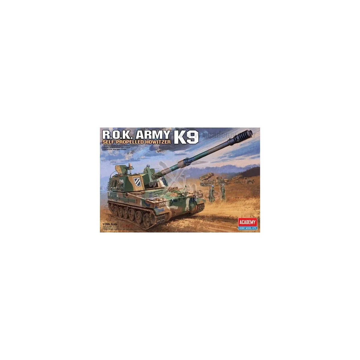Tank R.O.K K-9 1/35 Academy Academy AC13219 - 9 Tank R.O.K K-9 1/35 Academy Academy AC13219 - 9