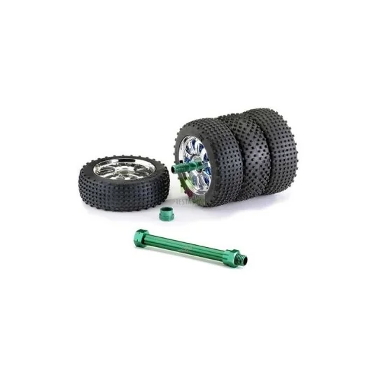Attached 4 wheel 1/8 Ansmann Racing Ansmann Racing 203000220 - 1 203000220-Attached 4 wheel 1/8 Ansmann Racing - 203000220
