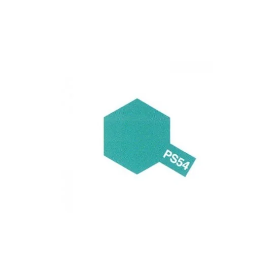 86054-Peinture bombe Lexan vert cobalt PS54 Tamiya - 86054