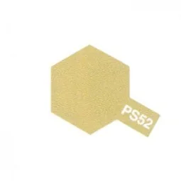 Peinture bombe Lexan alu champagne anodisé PS52 Tamiya Tamiya 86052 - 1