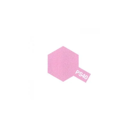 86040-Bomb Lexan paint pink translucent PS40 Tamiya - 86040