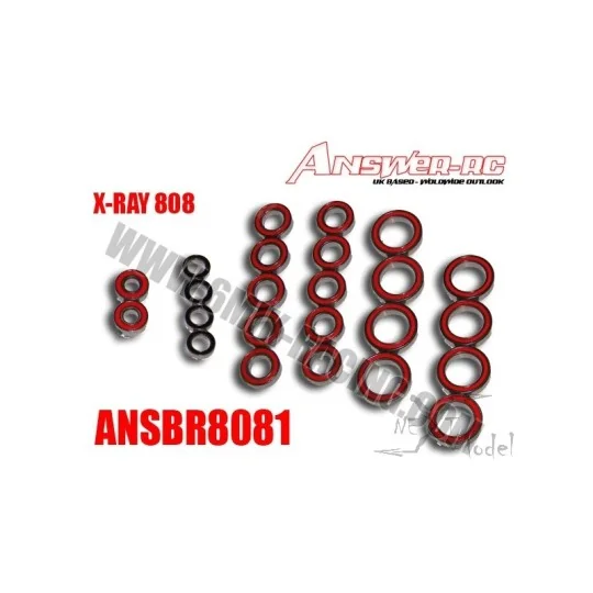 Kit sealed bearings XRay 808 Answer Answer ANSBR8081 - 2 ANSBR8081-Kit sealed bearings XRay 808 Answer - ANSBR8081
