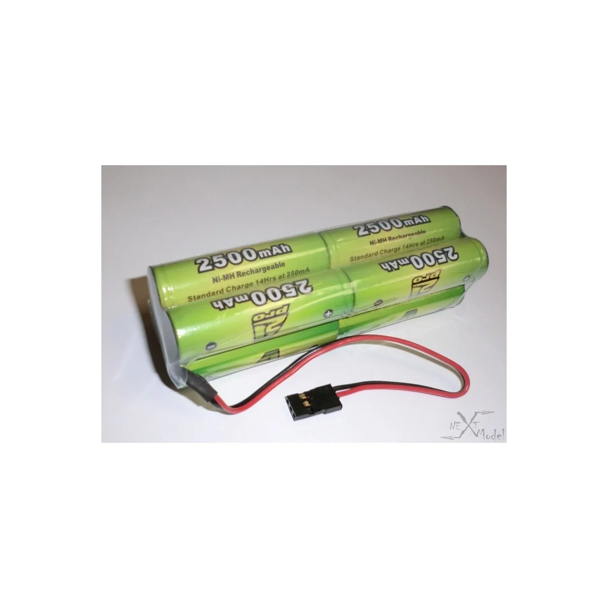 Accu émetteur 9.6V 2500mAh bloc (JR) - A2Pro A2Pro Z03N8255B - 1