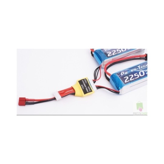 GT-2X3S-Cordon de charge/équilibrage série Li-Po 2x3S Dean