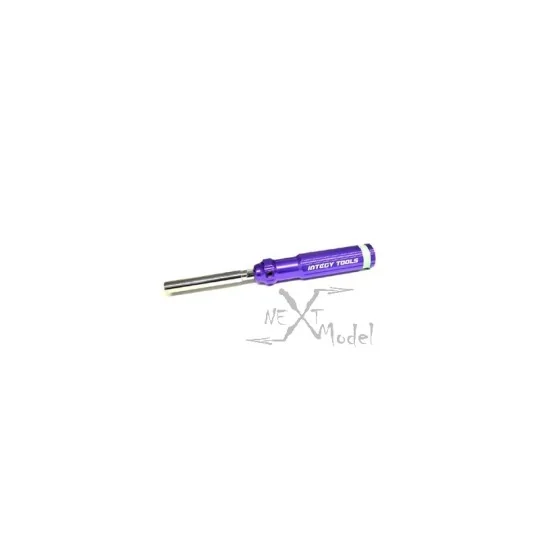 C22316C-Tournevis douille 5.5mm alu bleu Integy - C22316C