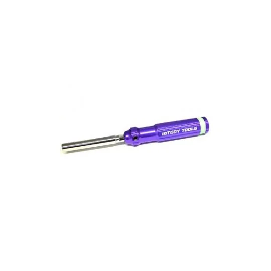 C22316C-Tournevis douille 5.5mm alu bleu Integy - C22316C